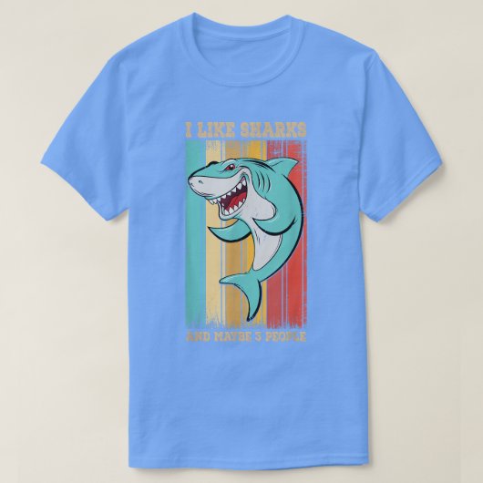 T-shirt Amusante conception de requin pour enfants Hommes  (Design devant)