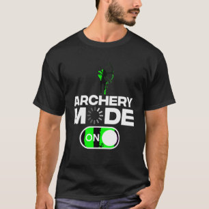T-shirt Amusante Conception De Tir À L'Arc Pour Enfants Ho