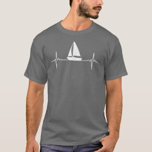 T-shirt Amusante Conception De Voile Hommes Femme Voilier