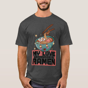 T-shirt Amusante cuisine japonaise Japon Soupe de nouilles
