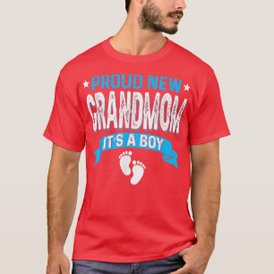 T-shirt Amusante Famille Genre Révéler Fier Nouveau Grand-