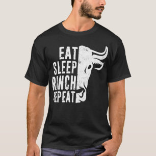 T-shirt Amusante Ferme Producteur Laitier Troupeau Qui Dér