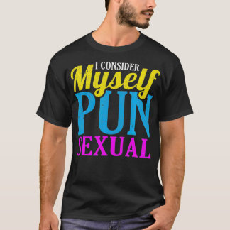 T-shirt Amusante Fierté Panseuelle LGBT Je Me Considère Co