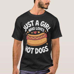 T-shirt Amusante Foodie Amoureuse Du BBQ Juste Une Fille Q