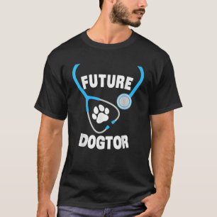 T-shirt Amusante Futur Vétérinaire Conception Pour Hommes