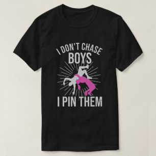T-shirt Amusante Lutte Filles Designs Lutter Athlète Athlè