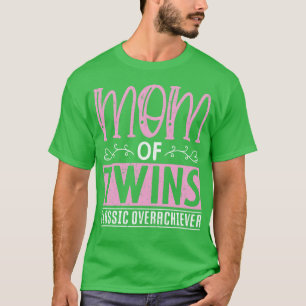 T-shirt Amusante Maman Famille Mères Fête Parents jumeaux