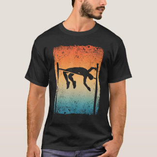 T-shirt Amusante Piste Et Haute Conception De Sauts De Ter