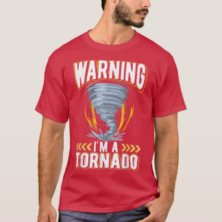 T-shirt Amusante Tornado Enfant à regarder la météo