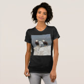 T-shirt Amusants aigles et mouettes (Devant entier)