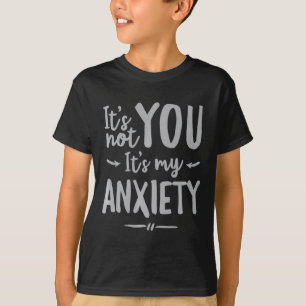 T-shirt Amusants Anxiété sociale Santé mentale Sensibilisa