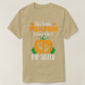 T-shirt Amusants Grande Soeur Automne Pregence d'automne F (Design devant)