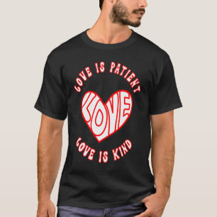 T-shirt Amusants Saint Valentin L'amour du coeur est l'amo