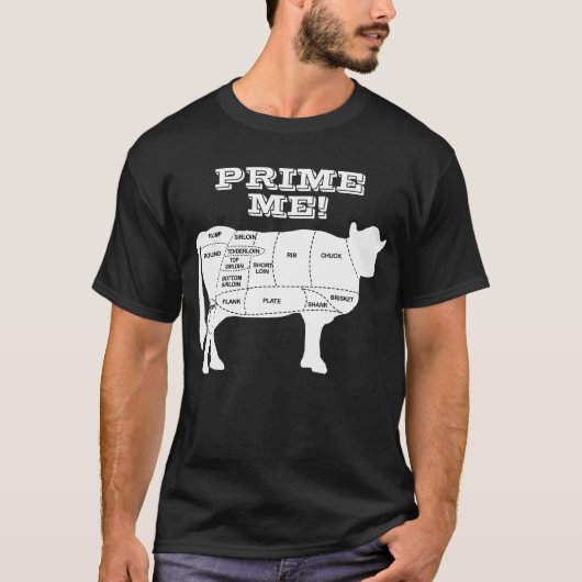 T-shirt Amuse-Moi Vache Drôle (Devant)