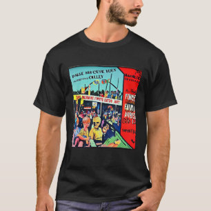 T-shirt Amusement à la Foire du Comté Ancienne Affiche Pub