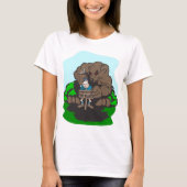 T-shirt Amusement Camping (Devant)