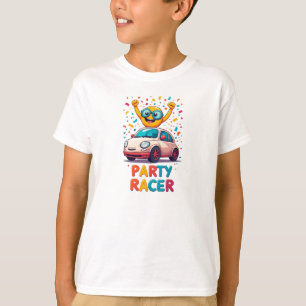 T-shirt 🚘 Amusement de conduite heureux pour les enfants