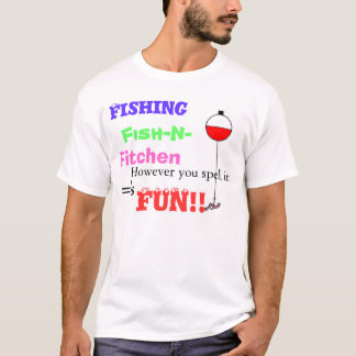 T-shirt Amusement de pêche