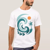 T-shirt Amusement d'été (Devant)