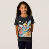 T-Shirt Amusement d'été (Devant entier)
