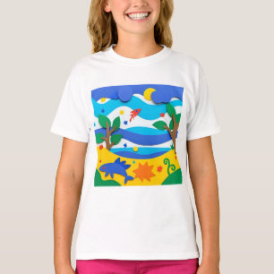 T-shirt Amusement en feutre