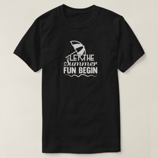 T-Shirt Amusement Été (Design devant)