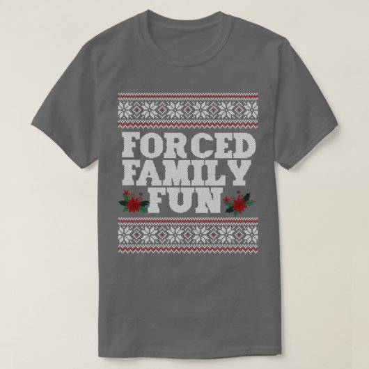 T-shirt Amusement familial forcé1 (Design devant)