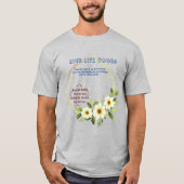 T-shirt Amusement inspirant (Devant)