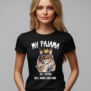 T-shirt Amusement Majestic Maine Coon Pajama