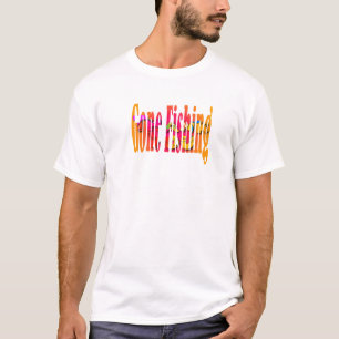 T-shirt Amusement pêche drôle nouveauté hommes blanc