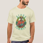T-shirt Amusement tropical au soleil - Aloha Summer Vibes (Devant)