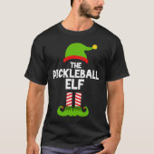 T-shirt Amusez-Vous Pickleball Elf Christmas Matching Fami (Devant)