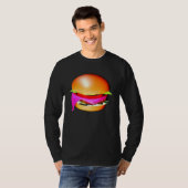 T-shirt amusing Foodie de Burger (Devant entier)