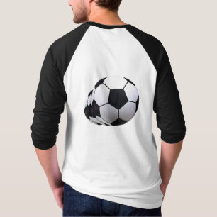 T-shirt Amusons-nous au football, jouons