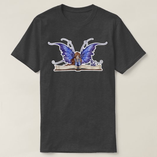 T-shirt Amy Brown Book Fairy (Design devant)