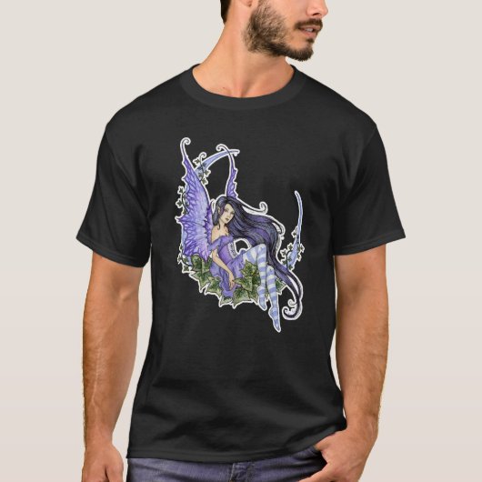 T-shirt Amy Brown Ivy Moon Fairy (Devant)