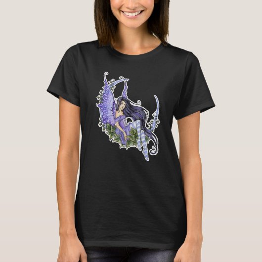 T-shirt Amy Brown Ivy Moon Fairy (Devant)