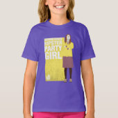 T-shirt Amy | Downtown Hipster Party Girl (Devant)