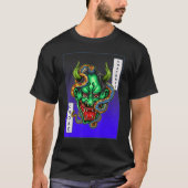 T-shirt Anaconda Choke Demon Face Snake Jiu Jitsu Mixed ma (Devant)
