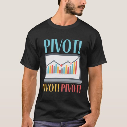 T-shirt Analyse croisée dynamique Finance Data Science Com (Devant)