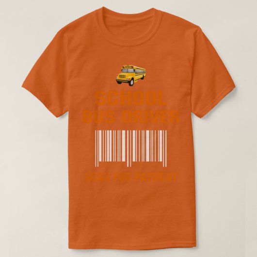 T-shirt Analyse de la profession des conducteurs d'autobus (Design devant)