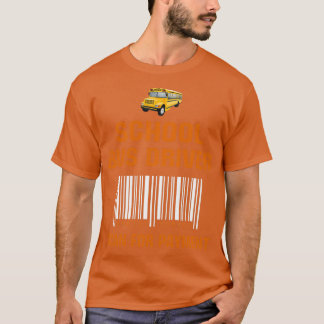 T-shirt Analyse de la profession des conducteurs d'autobus