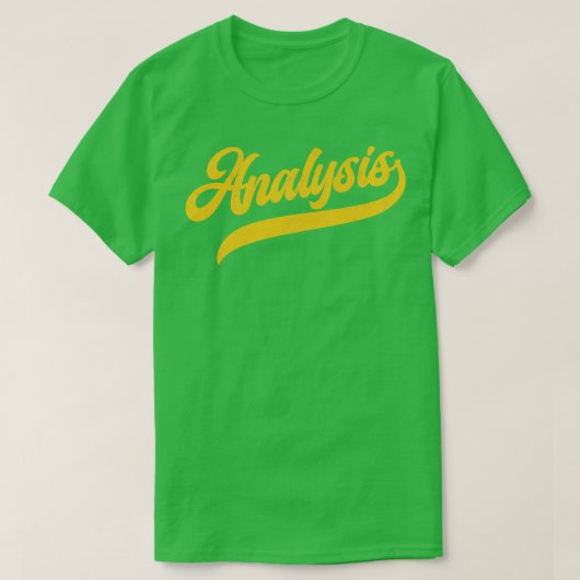 T-shirt Analyse des données du Cool (Design devant)