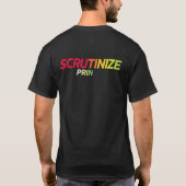 T-shirt Analyser la broche (Dos)