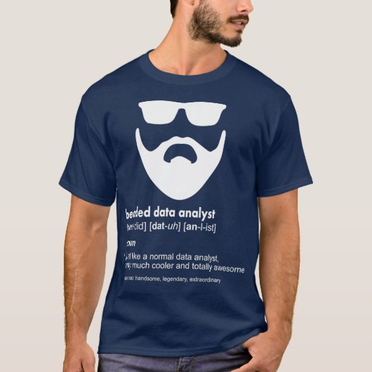T-shirt Analyste de données à distance homme Funny Data Sc (Devant)