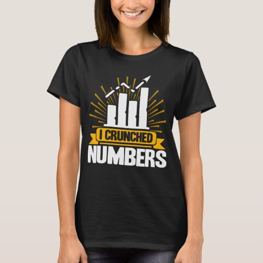 T-shirt Analyste de données I Numéros de coupe Data Scient (Devant)