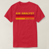 T-shirt Analyste de l'air (Design devant)