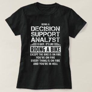 T-shirt Analyste de support de décision