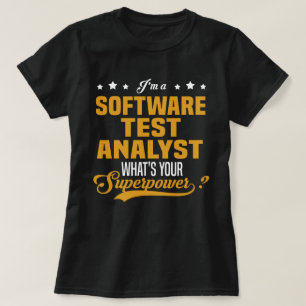 T-shirt Analyste de test logiciel
