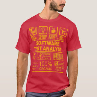 T-SHIRT ANALYSTE DE TEST LOGICIEL NICE DESIGN 2017 1